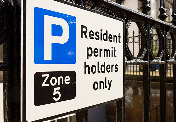 istock British Residents Permit Parking Sign 175224533