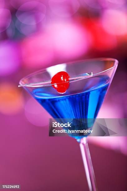 Photo libre de droit de Cocktails Collectionblue Martini banque d'images et plus d'images libres de droit de Alcool - Alcool, Bar, Bleu