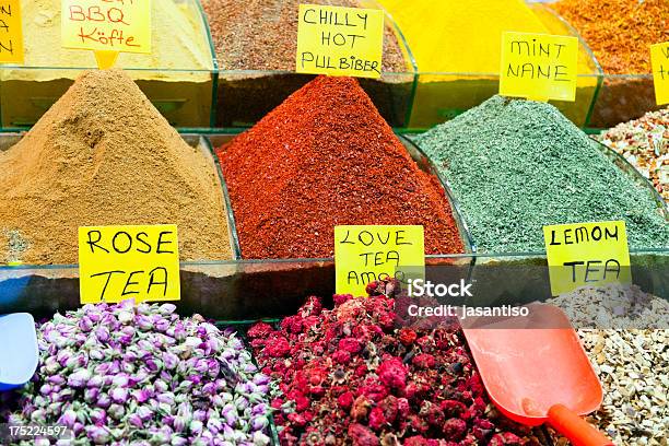 Spice Market Stock Photo - Download Image Now - Arabia, Arabic Style, Bazaar Market