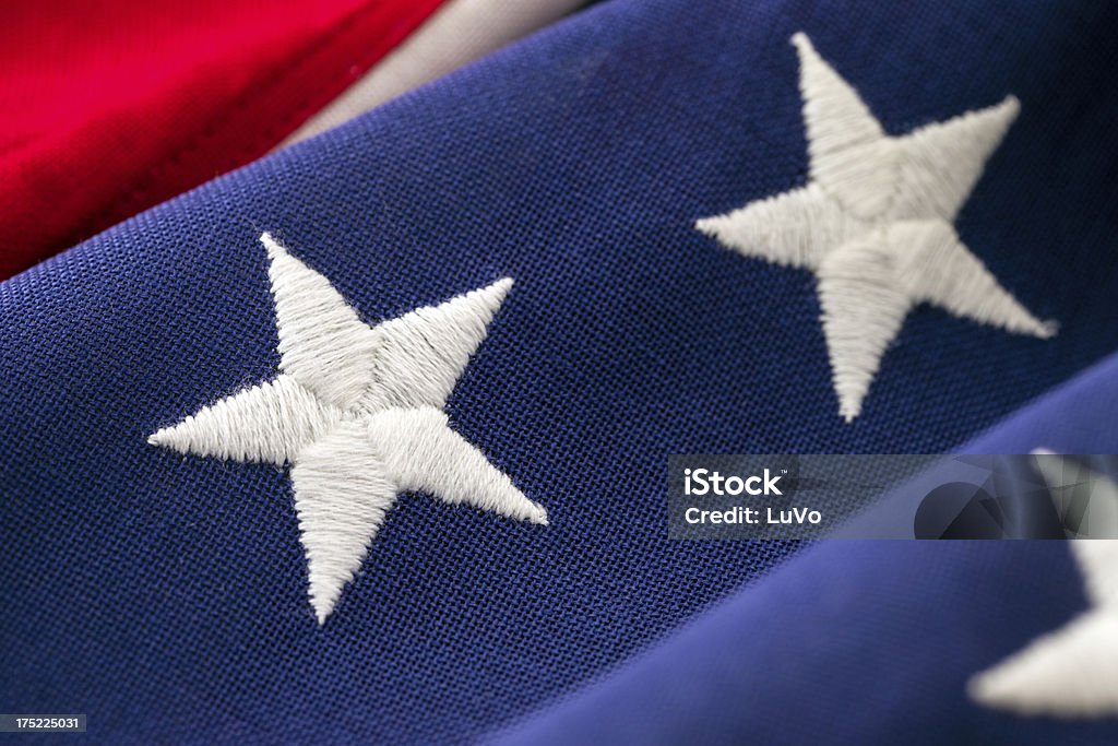 Bandiera USA - Foto stock royalty-free di 4 Luglio