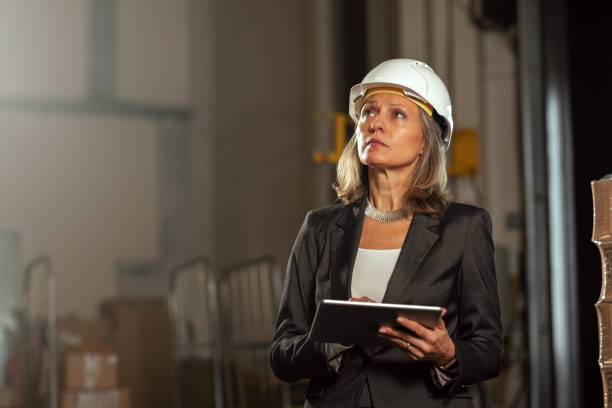 istock A businesswoman in a warehouse 1752253268