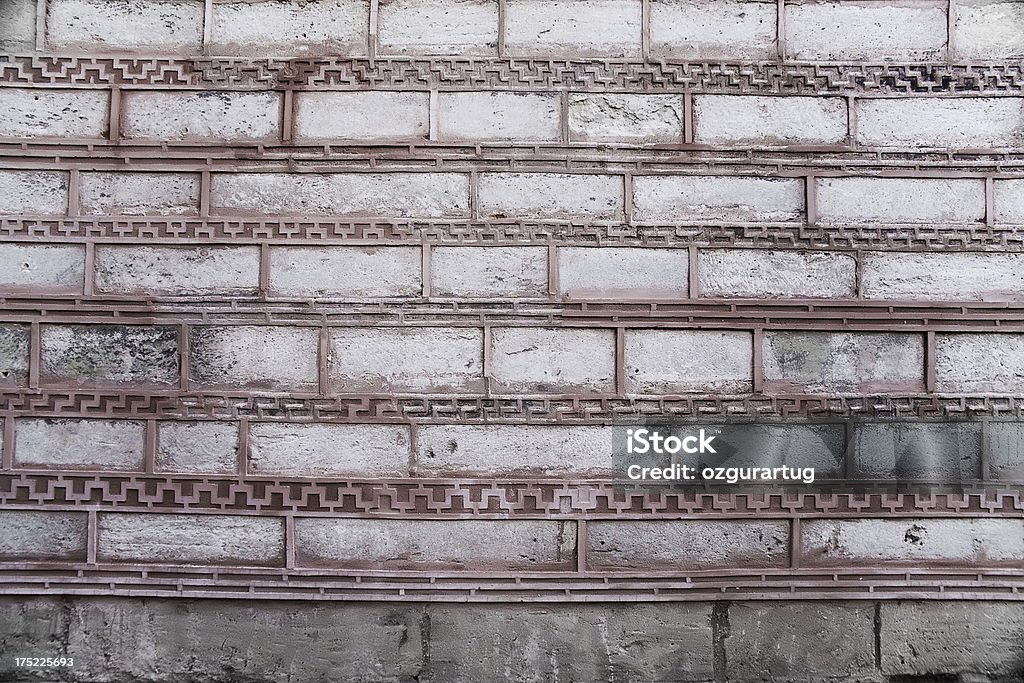 Nel vecchio pareti di Costantinopoli - Foto stock royalty-free di Architettura
