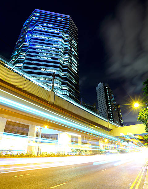 istock City at night with traffic trails 175225854
