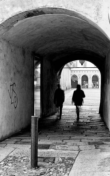 istock Urban Scene. Black and White 175226156