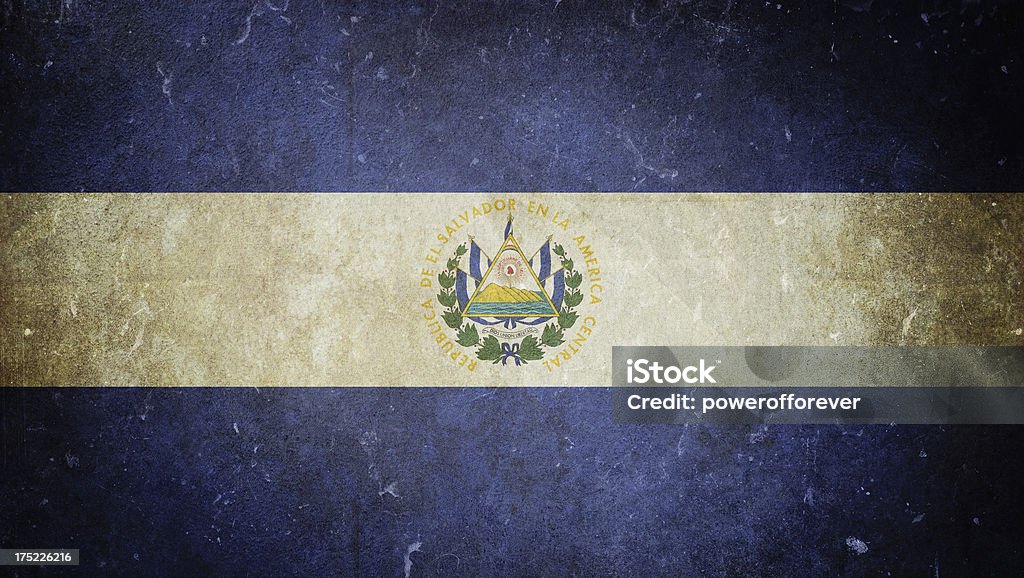エルサルバドルの国旗 - エルサルバドルのロイヤリティフリーストックフォト