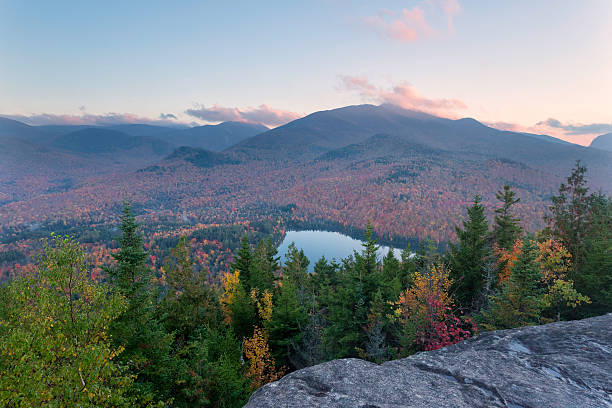 istock Heart Lake with Fall Color 175226735
