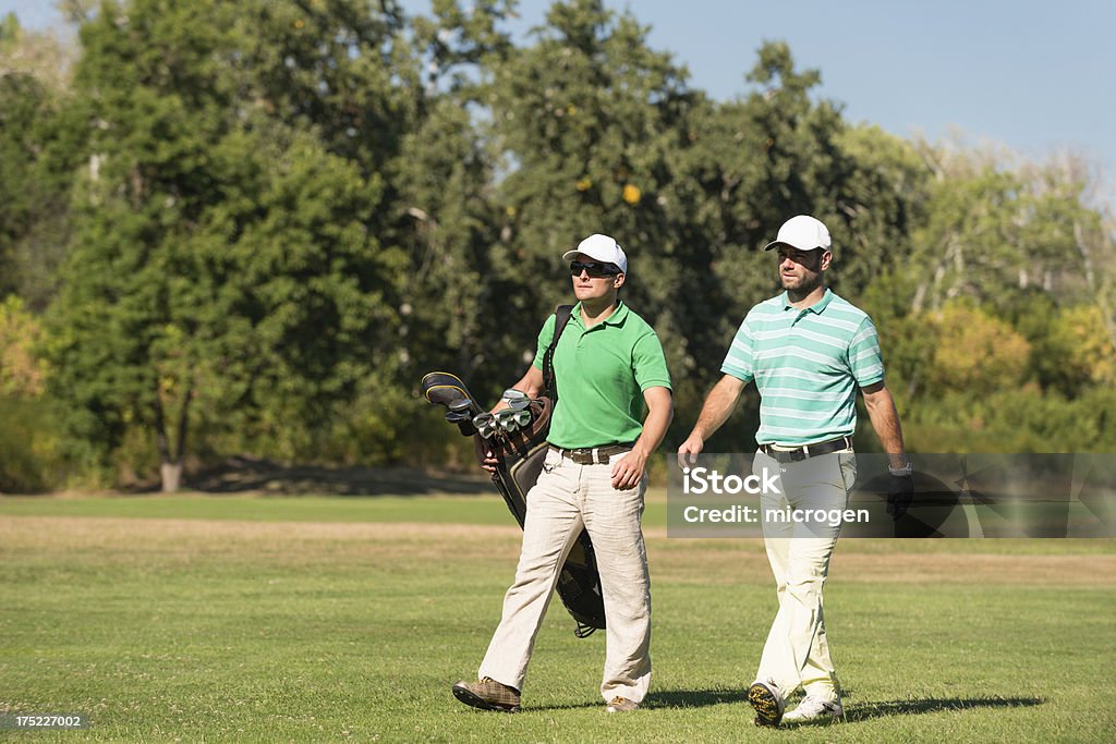 Scatola da golf, sul campo da golf - Foto stock royalty-free di Abbigliamento casual