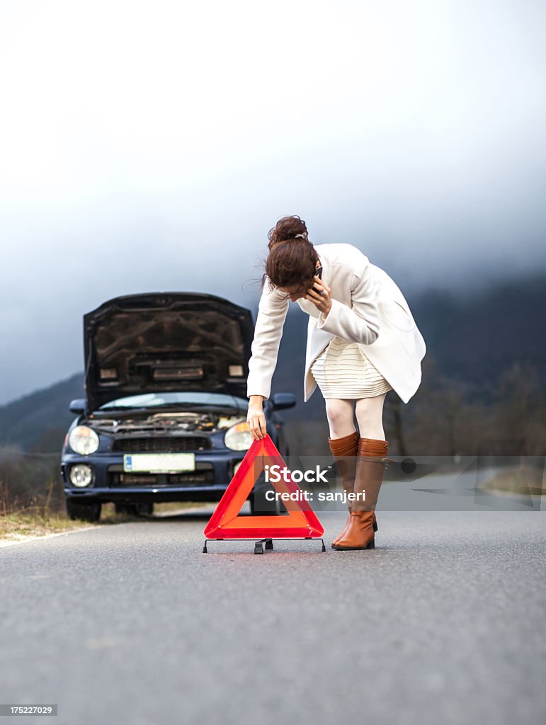 Problemas de carro - Foto de stock de Adulto royalty-free