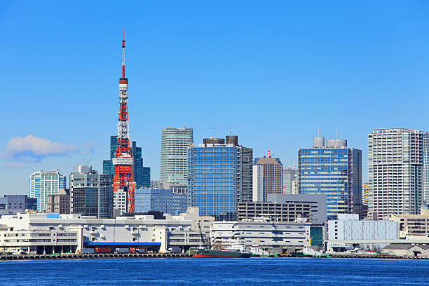 istock Tokyo city with tower 175227158