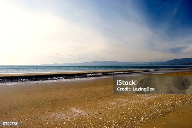 Pakawau Beach Collingwood Golden Bay Neuseeland Stockfoto und mehr Bilder von Bedeckter Himmel - Bedeckter Himmel, Bildhintergrund, Blau