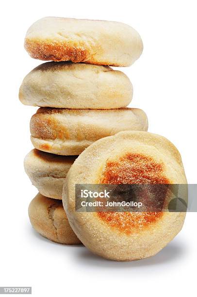 Englische Muffins Stockfoto und mehr Bilder von Englische Kultur - Englische Kultur, Gestapelt, Muffin - Brotsorte
