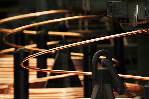 Production of copper wires