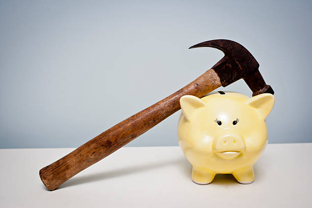 istock Breaking the Piggy Bank 175228530