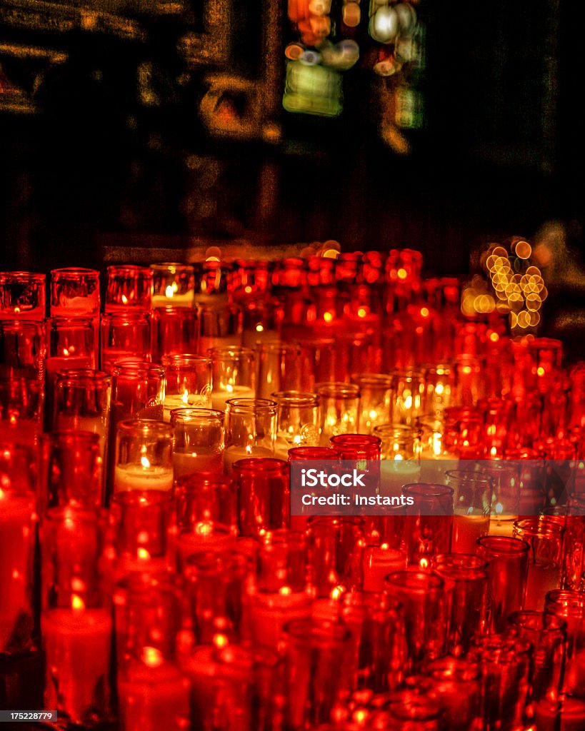 Weihkerzen - Lizenzfrei Basilika Stock-Foto