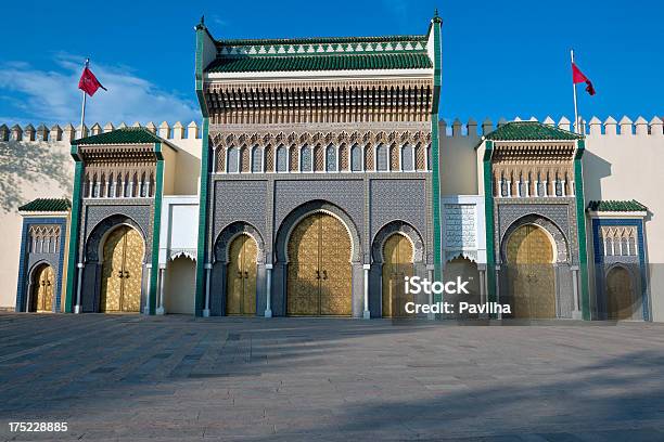 Foto de Fez Palácio Real Da África Do Marrocos e mais fotos de stock de Alpendre - Alpendre, Arabesco - Estilo, Arquitetura