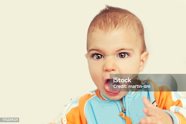 Wütend Baby Stockfoto und mehr Bilder von 6-11 Monate - 6-11 Monate, Baby, Bizarr