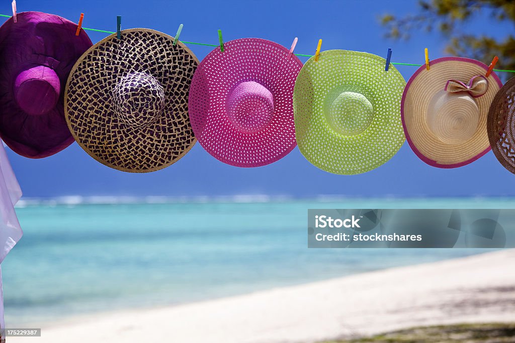 Beach la mode - Photo de Chapeau de soleil libre de droits