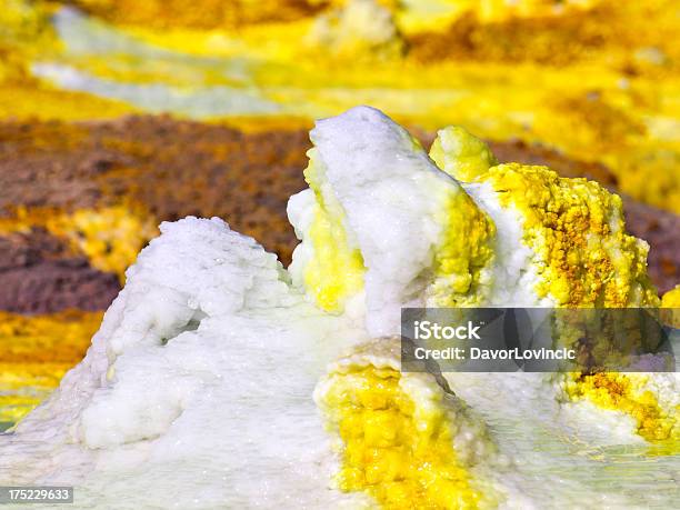 디테일 Dallol 화산에 대한 스톡 사진 및 기타 이미지 - 화산, 1926년, Dallol - Ethiopia