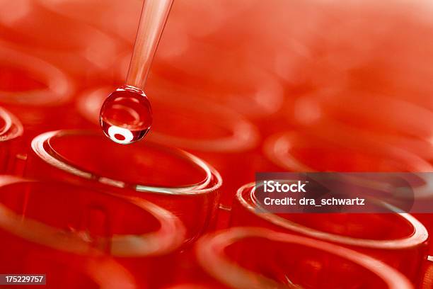 Scientific Research Stock Photo - Download Image Now - DNA, Red, Science