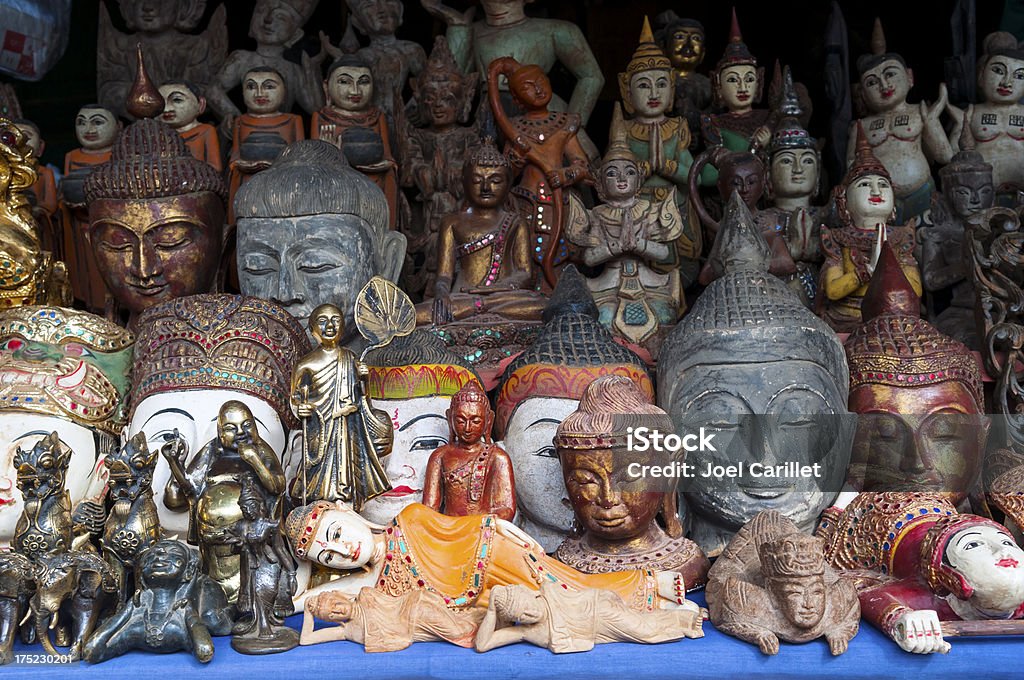 Myanmar souvenirs - Lizenzfrei Buddha Stock-Foto