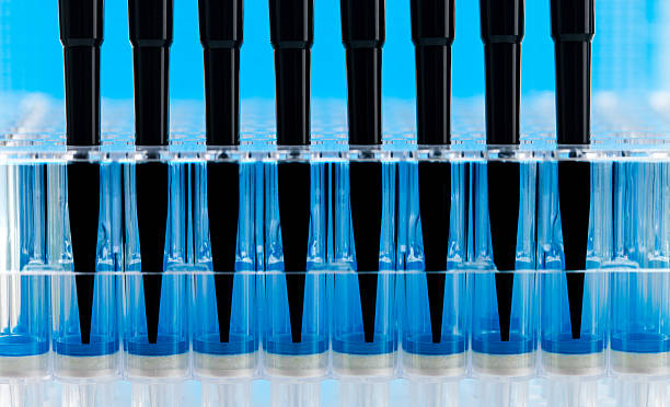 과학적 연구 - pcr device science research test tube 뉴스 사진 이미지