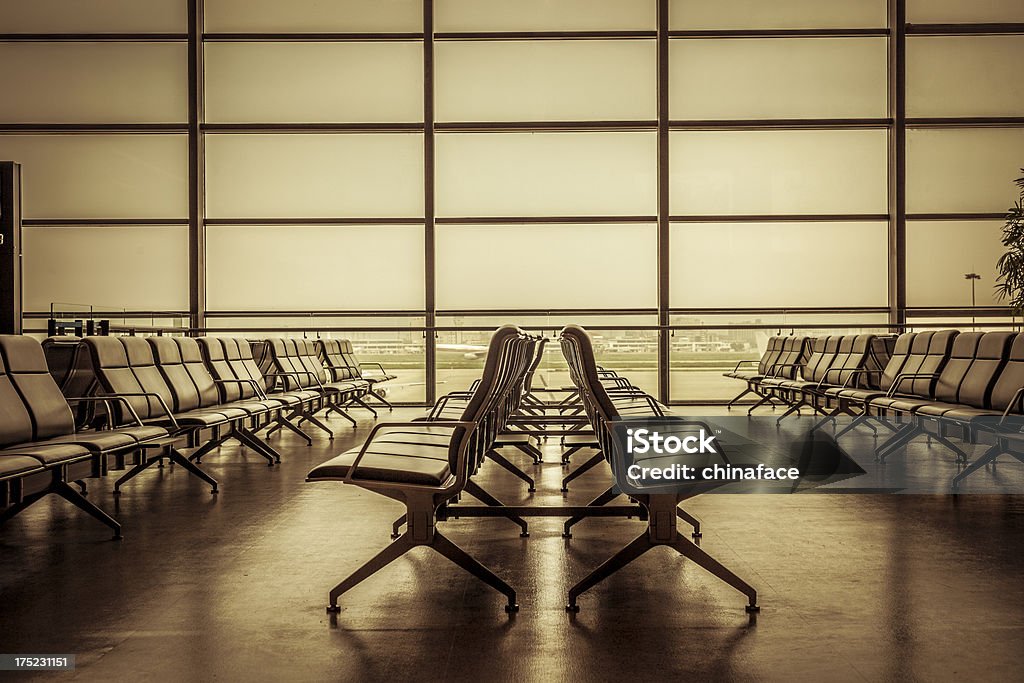 Terminal aeroporto - Foto stock royalty-free di Aeroplano