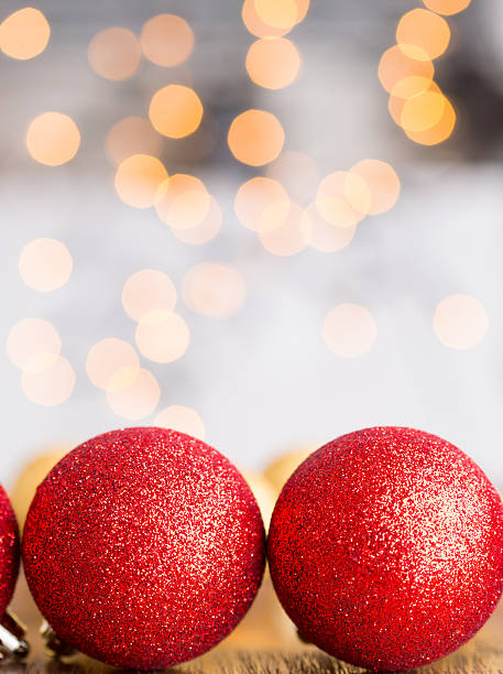 istock Christmas decoration on defocused lights background 175231318