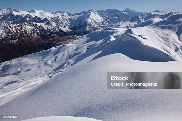 Snow Pisten Wanaka Otago Neuseeland Stockfoto und mehr Bilder von Blau - Blau, Eis, Fels