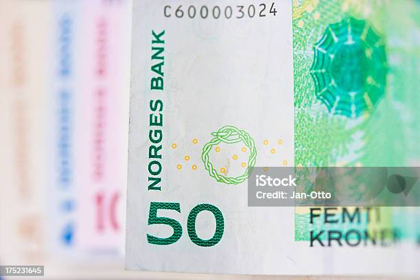 Foto de Norwegian Dinheiro e mais fotos de stock de Moeda Norueguesa - Moeda Europeia - Moeda Norueguesa - Moeda Europeia, Nota, Banco - Edifício financeiro