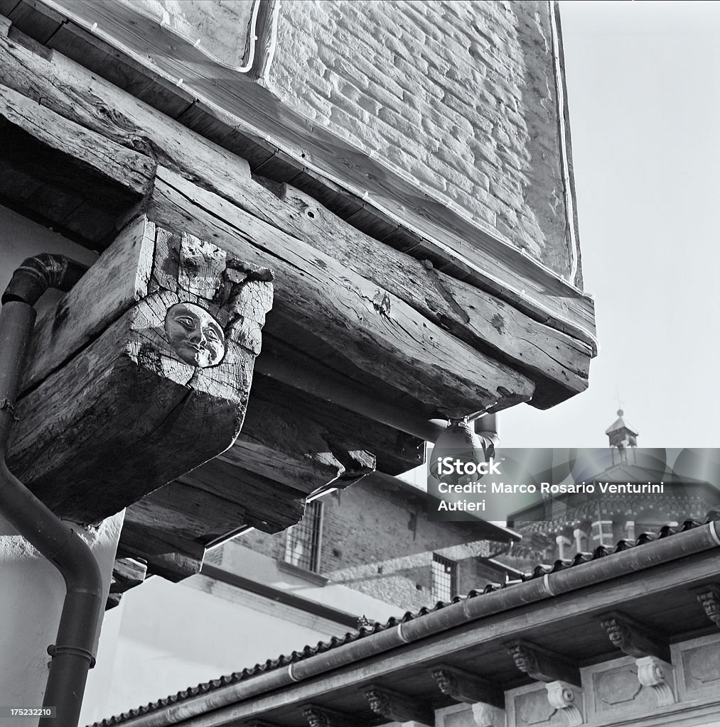 O elegante histórico centro da cidade de Monza em Brianza - Foto de stock de Monza royalty-free