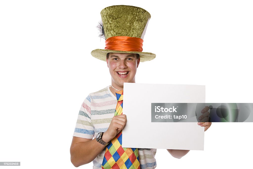 Mad Hatter sinal - Royalty-free Adolescente Foto de stock