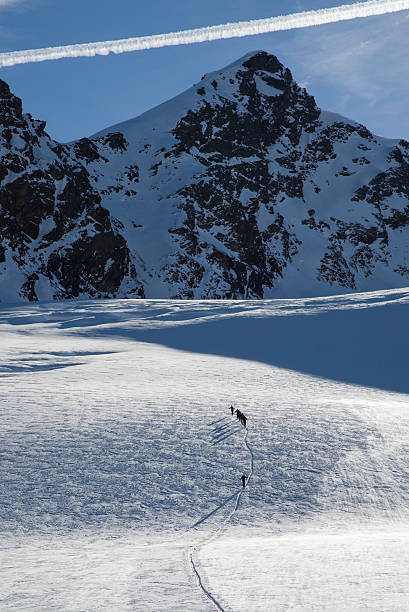 istock Tracks in the snow and ice 175232669