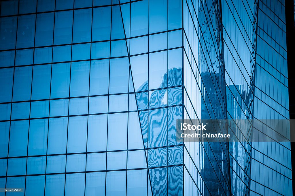 Vidro moderno Edifício empresarial - Royalty-free Abstrato Foto de stock