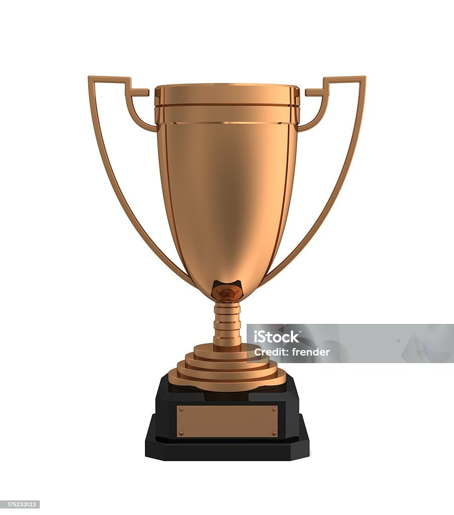 Prémio de bronze cup - Royalty-free Bronze - Cores Foto de stock