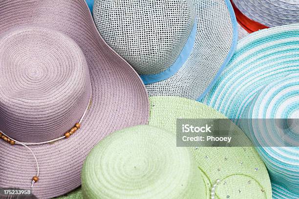 Hats Stock Photo - Download Image Now - Abundance, Black Color, Brown
