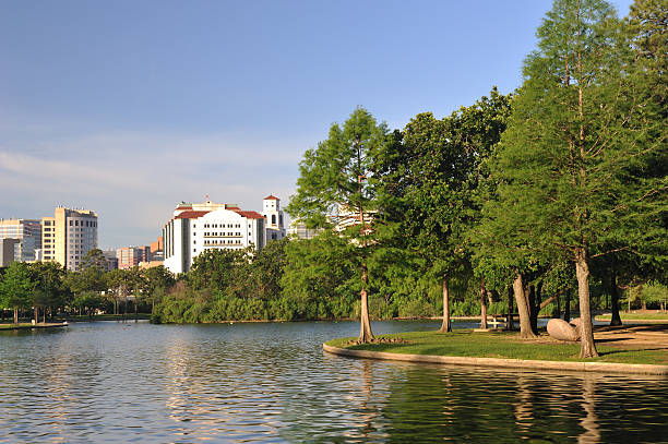 istock Hermann Park in Houston at Sunrise 175234117