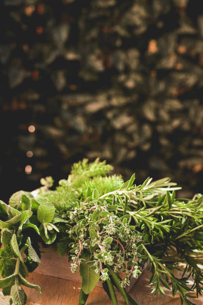 istock Variety of fresh organic herbs 1752342445