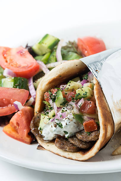 istock Gyro pita bread sandwich 175234493