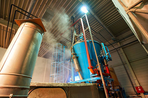 istock Styrofoam production factory 175235717