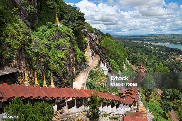 Vista Do Pindaya Kalaw Planalto De Grutas - Fotografias de stock e mais imagens de Pindaya - Pindaya, Myanmar, Agricultura