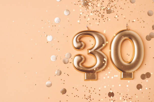 istock 30 years celebration. Greeting banner. 1752360023
