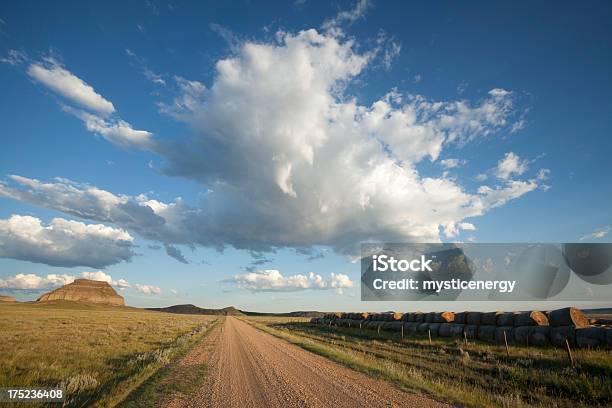 Big Грязное Долина Саскачеван — стоковые фотографии и другие картинки Грунтовая дорога - Грунтовая дорога, Castle Butte, Без людей