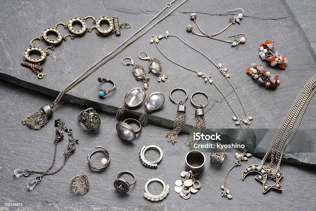 Schmuck-Kollektion - Lizenzfrei Schmuck Stock-Foto