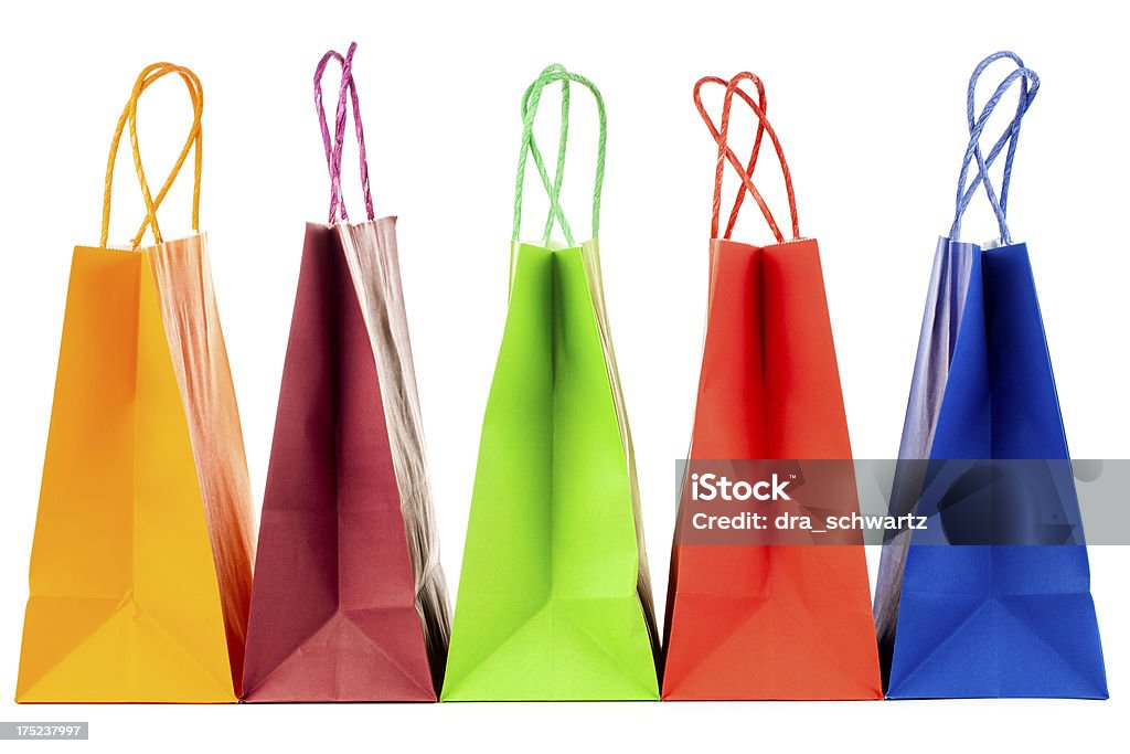 Sacos de compras - Foto de stock de Bolsa - Objeto manufaturado royalty-free