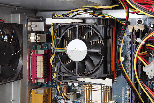 portacomputer interno (fare clic per ulteriori informazioni) - machine part built structure hard drive circuit board foto e immagini stock