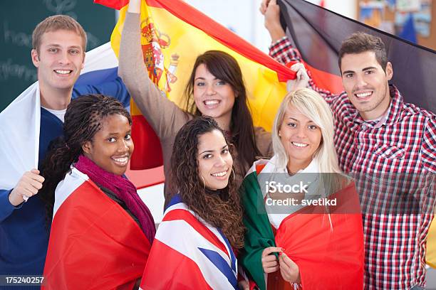 Sprache School Stockfoto und mehr Bilder von Lernen - Lernen, Reden, Flagge