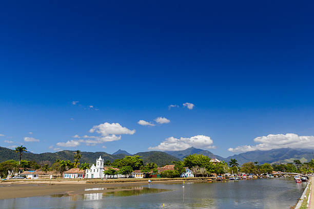 Church at Paraty Church at Paraty, RJ, Brazil. paraty brazil stock pictures, royalty-free photos & images