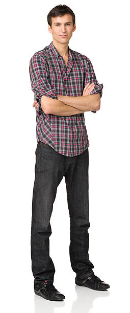 istock Young Man Standing With Arms Crossed 175240850