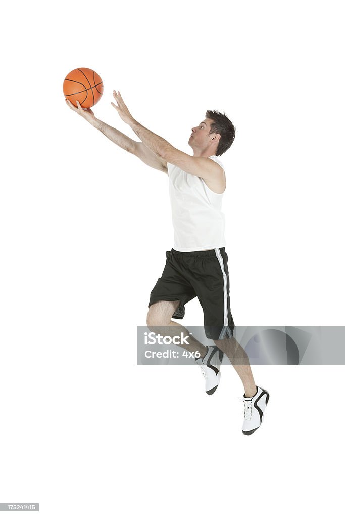 画像��の若いバスケットボール選手 - 1人のロイヤリティフリーストックフォト