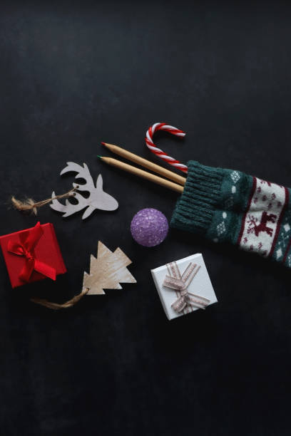 istock Stocking with Toys and Presents 1752415595
